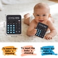 thumbnail image 3 of Oulastool Baby Teething Toy for 3-6 month 6-12 Months, Calculator Shape Food Grade Silicone  Baby Chew BPA Free  Toys - Black, 3 of 7