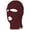 Burgundy, variant on Top Headwear 3-Hole Ski Face Mask Balaclava, Yellow