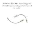 thumbnail image 4 of Eigraketly 10 Uds. De aleación de aluminio para bicicleta de montaña, Cable de freno en V, repuesto desmontable, tubo de frenado profesional para montar Ciclismo 90° Eigraketly OD027868-01, 4 of 6