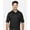 Black, variant on CORE365 88181T Men's Tall Origin Performance Piqué Polo-Black-6XLT