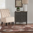 thumbnail image 3 of Linon Trio Rectangular Rug in Chocolate and Spa Blue-8' x 10', 3 of 4