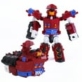 thumbnail image 3 of Lubelski 15cm Robot Transformer Toy Various Style Fast Fighter Aircraft Tractor Tank Train Cartoon Model Toy Collectible Children Robot Transforming Vehicles Toy Birthday Gift, 3 of 8