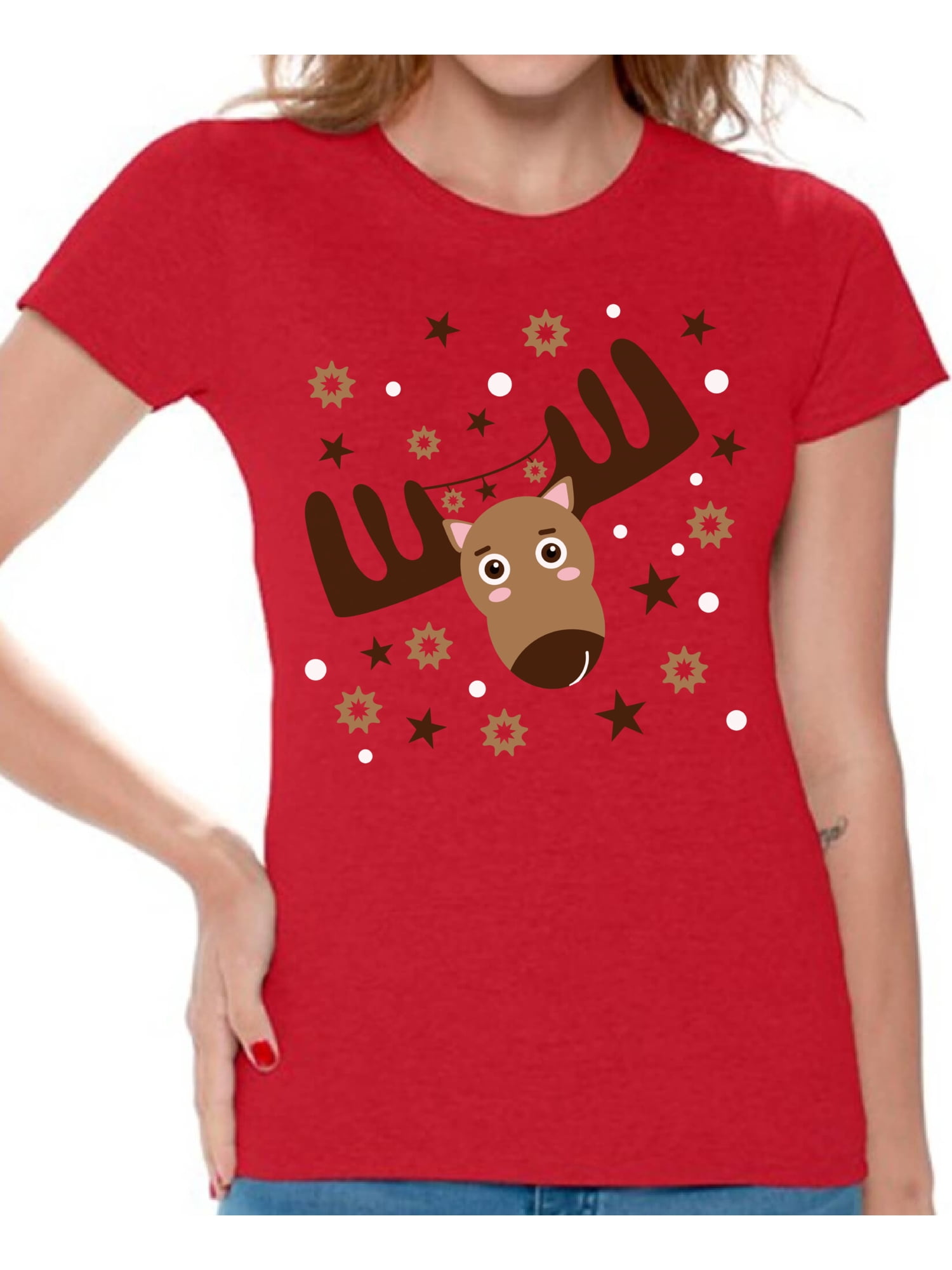 womens funny christmas t shirts