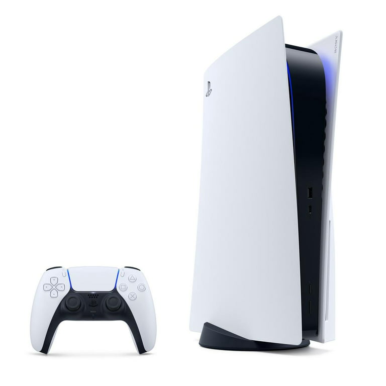 Sony PlayStation 5 PS5 DualSense Wireless Controller White w/ MightySkins Custom Skin Code Voucher - Bundle