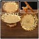 thumbnail image 2 of 1pc Exquisite Alloy Fruit Bandeja Tributos Sirviendo Bandeja Bandeja de almacenamiento útil (Dorado), 2 of 6