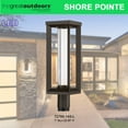 thumbnail image 7 of Minka Lavery - Shore Pointe - 11W 1 LED Outdoor Post Mount-22.13 Inches Tall and, 7 of 7