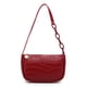 thumbnail image 1 of Bolso de mano clásico estilo retro de piel sintética con efecto cocodrilo para mujer, color rojo, 1 of 5