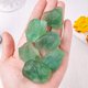 thumbnail image 2 of Xiao Hua Piedra triturada natural verde irregular de 200 g, piedra de aromaterapia, piedra de expansión, piedra de desmagnetización, adorno decorativo para pecera de jardín, 1-2 cm, 2 of 5