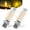 Yellow, variant on Transform Your Car Interior with Quayub 2PCS USB LED Mood Lights – Touch Control, Adjustable Brightness, Portable & Durable – Perfect for Night Driving, Home Décor, and Camping