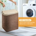 thumbnail image 6 of ZIVACATE 75L Laundry Basket With Lid Large Laundry Hamper With Easy Carry Handles & Removable Laundry Bag, Freestanding ＆Waterproof Clothes Hampers For Laundry, Bedroom, Dorm, Towels, Toys, 6 of 7