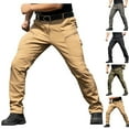 thumbnail image 5 of Chiccall Cargo Pants for Men Fleece Lined Soft Waterproof Ripstop Work Pants Outdoor Ski Hiking Pants with Multiple Pockets, 5 of 5
