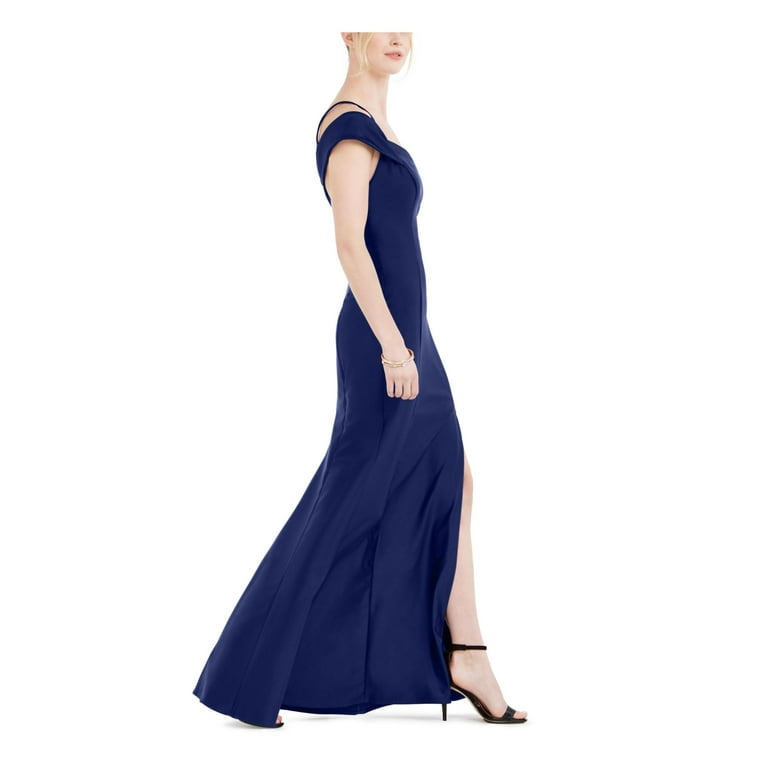 Nightway cold shop shoulder gown