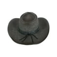 thumbnail image 4 of Kenny K  Grey UPF 50+ Western Hat with Vegan Leather Band (Men), 4 of 6