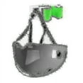 thumbnail image 4 of 3pcs Green Mountain Bike Parking Buckle, Household Wall Rack, Bicycle Display Rack Az22347-, 4 of 5