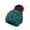 B, variant on Toddler Winter Skiing Hat for Baby Girl Boy Knitted Warm Skiing Caps Pompom Kids Hat 0 24 Months Toddler Boys Hat 3 Hat Winter Hat Baby Boy Cowpuncher Hat Cap Baby Hat Bow Baby Bunny Hat Aka