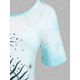 thumbnail image 4 of Tallas grandes Teñido Dye Sun Imprimir Swing Tee Rosegal Camisetas tallas grandes, 4 of 5