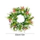 thumbnail image 2 of Corona de Flores Artificial de Primavera/Verano de 13'', Para Pared, Ventana, Patio, Puerta, Decoración de Pascua/Bodas, 2 of 7