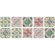 thumbnail image 1 of 10 Uds. De pegatinas autoadhesivas para azulejos de pared, papel tapiz de cocina adhesivo Vintage, decoración de arte de pared HOMEMAXS MX15927456, 1 of 5