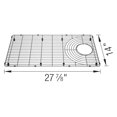 thumbnail image 2 of Blanco 443345 Inteos 28-1/16" L X 14-3/16" W Stainless Steel Basin Rack - Stainless Steel, 2 of 2