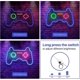 thumbnail image 4 of Letrero luminoso de neón con mando a distancia y luz LED alimentada por USB para decoración de juegos, ideal para dormitorio, sala de juegos, bar, regalo para niños, decoración de fiesta (azul) Bett, 4 of 5