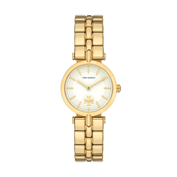 Tory Burch Kira TBW2045 White Dial Gold Tone Bracelet 30MM Womens Watch