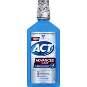 ACT Advanced Care Plaque Guard Antigingivitis/Antiplaque Mouthwash, Frosted Mint, 33.8 oz