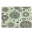 thumbnail image 1 of Beige Cutting Board, Vintage Ornate Round Motifs Forms Oriental Nostalgic Art Old World in Retro Style, Decorative Tempered Glass Cutting and Serving Board, Large Size, Multicolor, by Ambesonne, 1 of 1