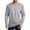 Gray, variant on fatyb Mens Long Sleeve Shirts Crewneck Casual Lightweight Athletic Hiking Running Tee Tops with Thumb Holes