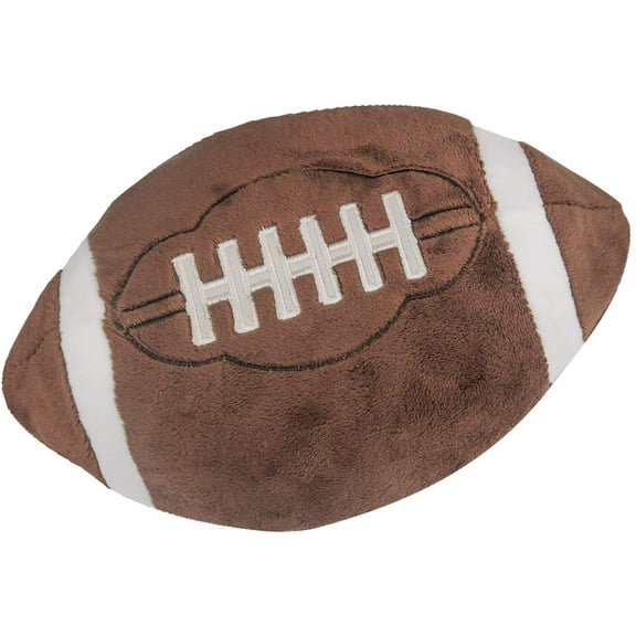 Football Plush Fluffy Plush Football Toys Soft Stuffed Football Plush Durable Sports Football Shaped Plush Toy for Kids Boy Child Baby Room