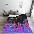 Skibidi Toilet Blanket Soft Warm Blanket Thermal Flannel Blankets All