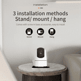 thumbnail image 7 of Smart Tuya Indoor Camera Wireless WIFI 2.4G/5G Two Way Audio Human Detection 6MP Monitor Security Surveillance Camera US,1 * Smart Tuya Indoor Camera 1 * Power Adapter,White, 7 of 7