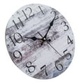 thumbnail image 2 of SKYCARPER Silent Non Ticking Battery Operated Wall Clock, Vintage, 2 of 9