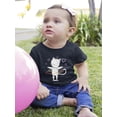 thumbnail image 2 of Funny Kitten W Hula Hoops T-Shirt Infant -Image by Shutterstock,  12 Months, 2 of 4