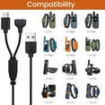 thumbnail image 3 of Double Head Cord 2.6ft for Pet Shock Collars, Fast Charging Cable Heavy Duty Design, 3 of 8
