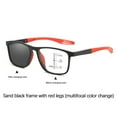thumbnail image 4 of Sport Photochromic Bifocal Reading Glasses, Multi-Focus HD Presbyopia Eyewear, Anti-Blue Light, Lightweight Flexible Frames, All-Day Comfort, Scratch-Resistant Lenses, 4 of 5