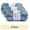 Blue Yonder, variant on (3 pack) Textured Twist Yarn by Loops & Threads - Yarn for Knitting - Crochet - Weaving - and Arts & Crafts - Multi - Acrylic Blend - 6 oz