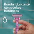 thumbnail image 5 of Rastrillo para Mujer Gillette Prestobarba3 con 3 Hojas para Depilar al Ras 4 pzas, 5 of 5