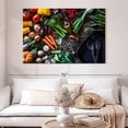 thumbnail image 2 of Elephant Stock Vegetable Stir Fry Cooking Wall Art - Horizontal Canvas Wall Art - Kitchen Wall Decor - Food And Drink Canvas - Green And Brown Decor - 51" x 34", 2 of 8