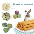 thumbnail image 2 of Juego De Juguetes Para Masticar Conejito De 13 Uds., Rama De Árbol Natural, Aperitivos Para Mascotas, Juguetes Para Masticar Mascotas Para Conejos, Hámsteres, Loros, Chinchillas sonducket PT000756-00, 2 of 7