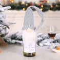thumbnail image 5 of Christmas Decorations Faceless Santa Claus Doll Wine Bottle Cover Christmas Champagne Decoration Wine Bottle Bag Dropshipping, 5 of 5