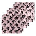 thumbnail image 3 of BZSMCE Towel Cotton Face Towel Soft Hand Towels Fashion Bold Black Rose Pattern, 3 of 9