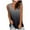 Black, variant on under $10 Charella Women's Sleeveless Tank Tops V Neck Shirts Gradient Color Summer Blouse Loose Casual Tshirt Blue_F,L