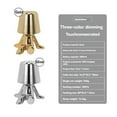 thumbnail image 4 of Graflsoa Golden Thinker Lampe de Bureau - Commande Tactile Réglable, Pose Créative, 3 Modes d'Éclairage, Chargement USB, Matériau en Résine, Parfaite pour la Déco de la Maison, 4 of 7