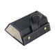 thumbnail image 1 of Organizador de anteojos Soporte de cuero para gafas de sol Estuche portátil para almacenamiento de gafas de viaje, L6402 Negro Advancent HA003745-05B, 1 of 7