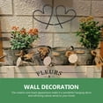 thumbnail image 2 of LEORX 2Pack Metal Love Wall Decor Black Iron Hanging Wall Decor for Homeowners and Couples, 2 of 7