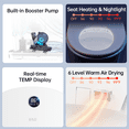 thumbnail image 5 of EPLO Smart Toilet Bidet with Built-in Tank ,Foam Shield Splash-Proof, Dual-Flush, Auto Flushing, Heated seat, Elongated Toilet, 5 of 8