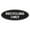 Black, variant on Signs ByLITA Oval Recycling only Sign - Laser-Engraved Lettering | Durable ABS Plastic | Vibrant Colors | Powerful Foam Tape (Red) - Medium