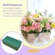 thumbnail image 3 of Naiovety 1 unidad de arreglo de flores en forma de flor, suministros para manualidades DIY, absorción de agua de alta densidad, prolonga la Jardín y Patio, 3 of 6