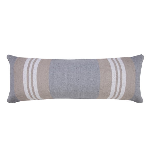 Ox Bay David 14" x 36" Striped Cotton Adult Decorative Throw Pillow