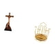 thumbnail image 5 of Estatua de María, figura católica, figura de Jesús, soporte para tazas de resina y hierro, ideal para decoración del hogar, la of, 5 of 8